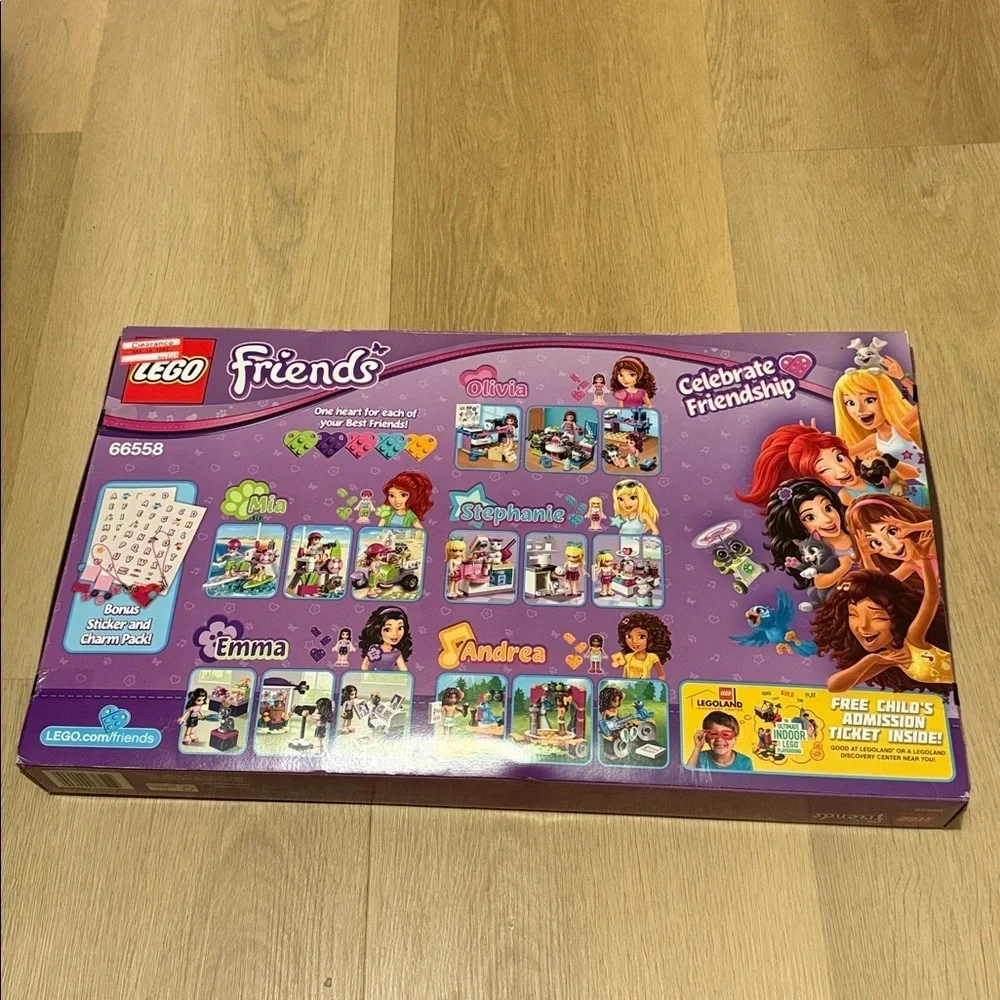 Lego Friends super pack set 66558 new in sealed box 463 pieces rare and retired!
